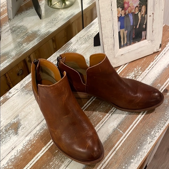Kork-Ease Shoes - Kork-Ease Brown Leather Ankle Boots Size 9